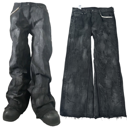 Studded Waxed Flares (34x34)