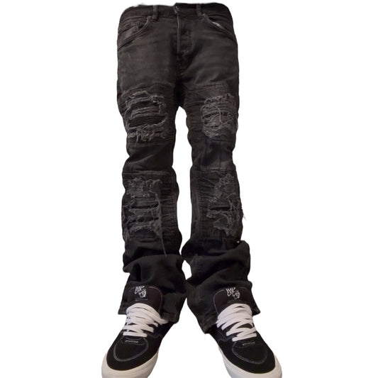 Distressed Biker Flares (32x30)
